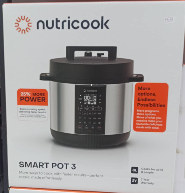مولتی کوکر نوتریکوک Smart Pot 3 ظرفیت ۸ لیتری