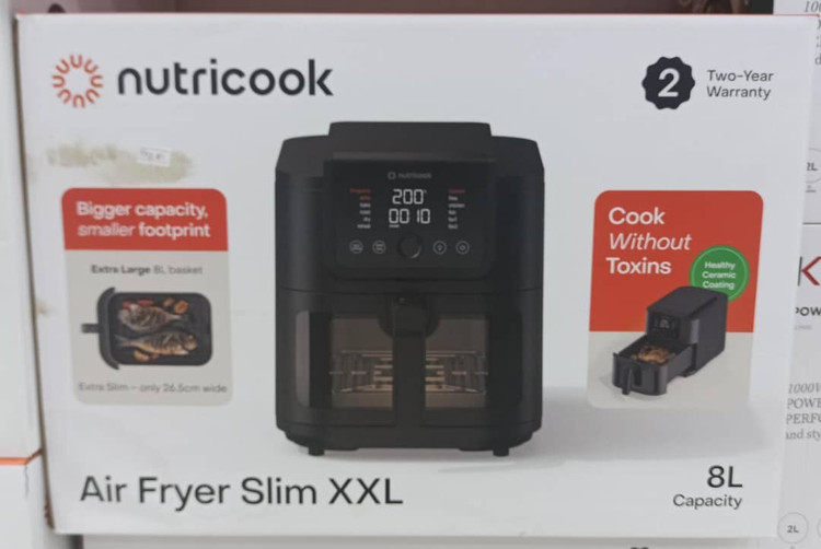 سرخ کن بدون روغن نوتریکوک Slim XXL ظرفیت ۸ لیتری