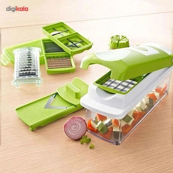 خردکن دستی نایسر دایسر مدل Plus مجموعه 8 عددی