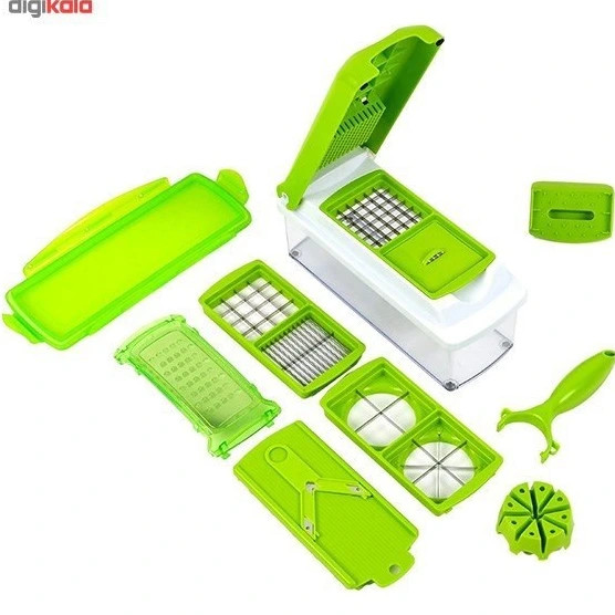 خردکن دستی نایسر دایسر مدل Plus مجموعه 8 عددی